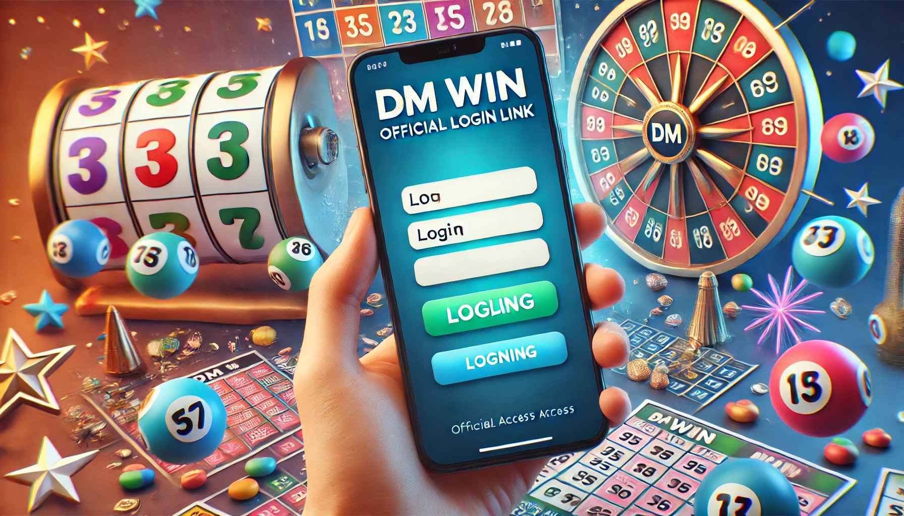 DM Win Official Login Link for Lottery Game Access